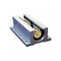 Igus IGUS DryLin R Open Twin Pillow Block Polymer Bearing with shell - 1/2"Dia. Shaft OJUI-11-08TW